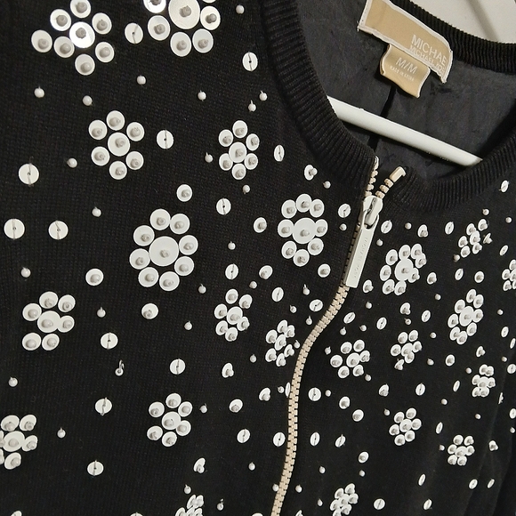 Michael Kors Sequined Cardigan - Picture 3 of 4